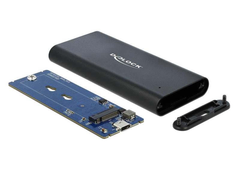 Delock Externes Gehäuse USB3.1 Typ-C - NVME SSD M.2