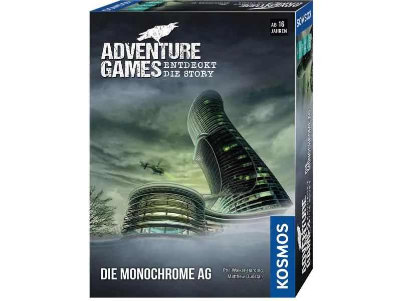 Kosmos Familienspiel Adventure Games: Die Monochrome AG