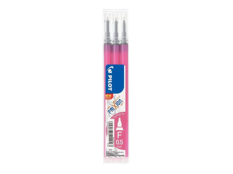 Pilot Patrone FriXion Refill 3 Stück 0.5 mm, Pink