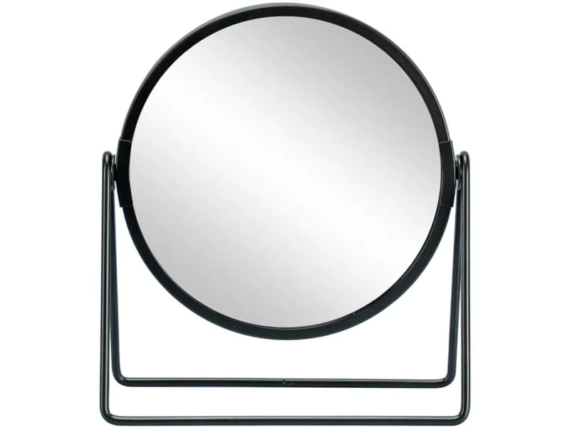 See Mann Garn Kosmetikspiegel Globe Schwarz