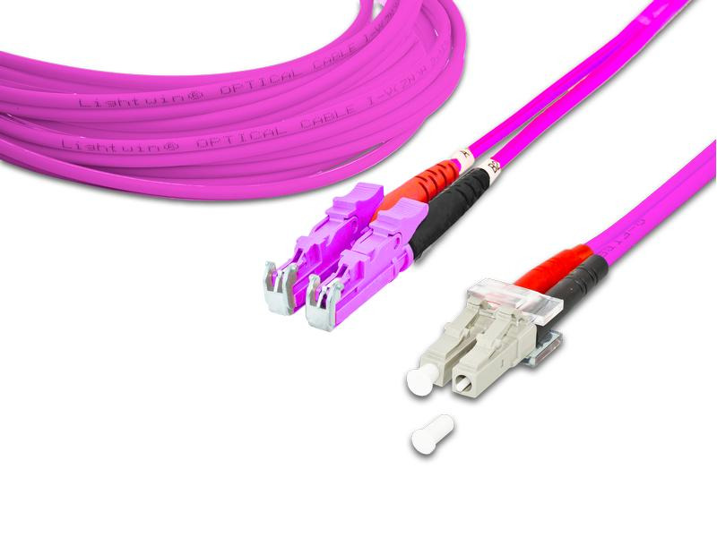 Lightwin LWL-Patchkabel LSH-LC, Multimode, OM4, 2m