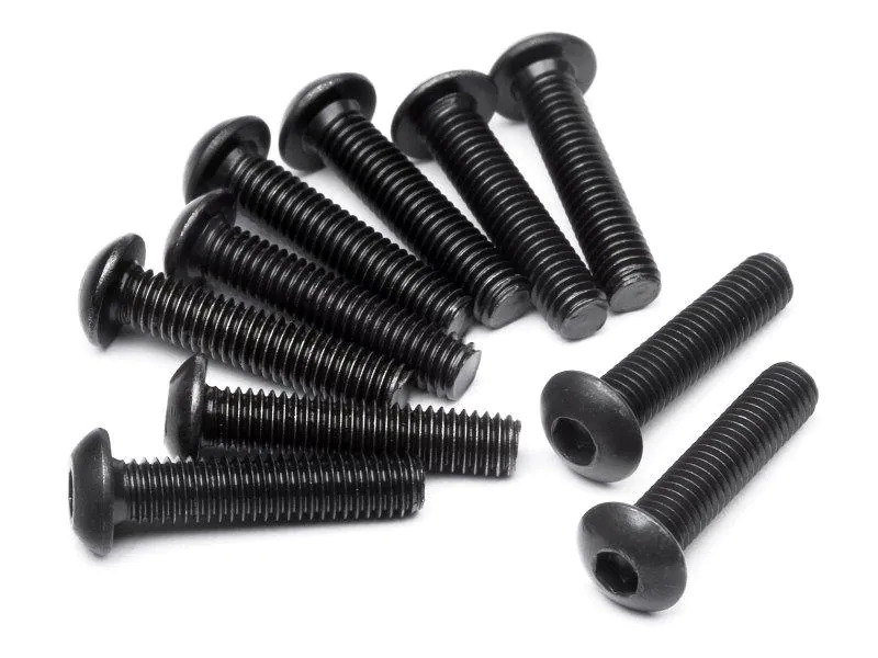 HPI Flachkopfschrauben M3x14 mm 10 Stück