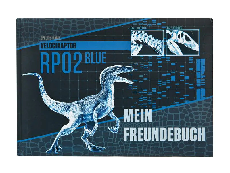 Undercover Freundebuch Jurassic World A5