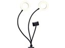 Dörr Videoleuchte 2-er Ringlicht SLR-12 Bi-Color