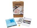Creativ Company Aquarellfarbe Lernset Aquarellmalerei 7-teilig