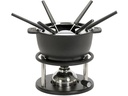 Kisag Fleischfondue-Set Twin 10 Teile, Schwarz
