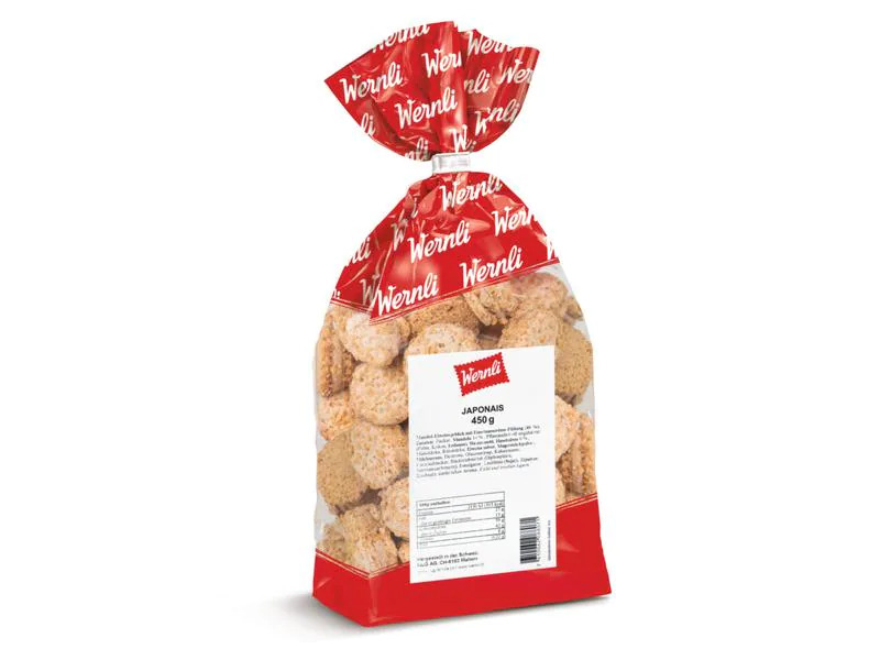 Wernli Guetzli Japonais 450 g
