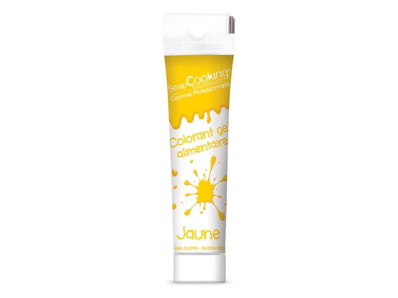 ScrapCooking Lebensmittelfarben-Gel Gelb 20 g