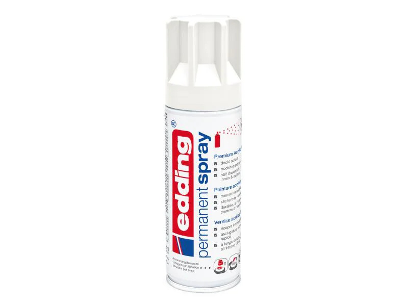 edding Acrylspray  5200 200 ml, Weiss matt