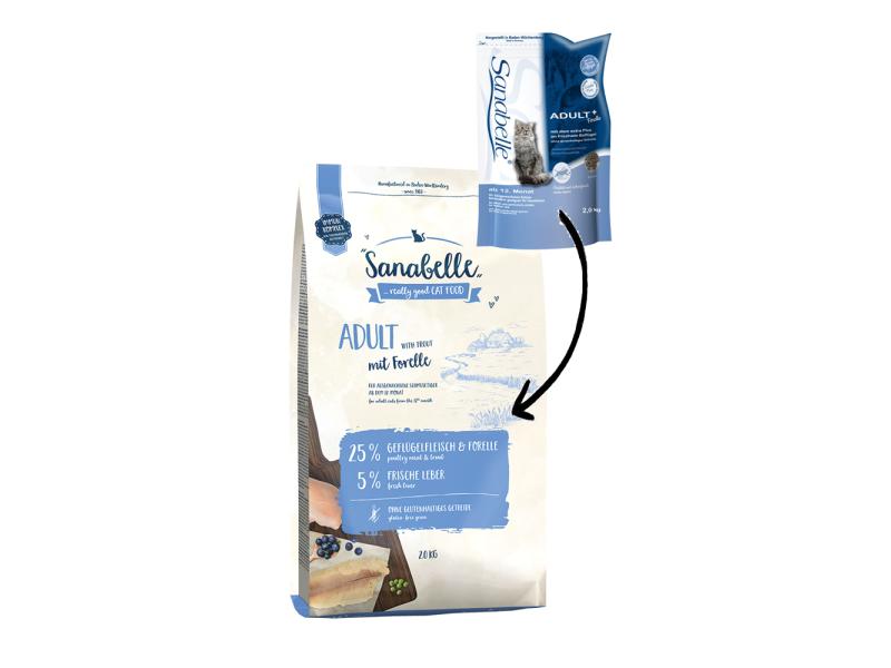 Sanabelle Trockenfutter Adult Forelle, 2 kg