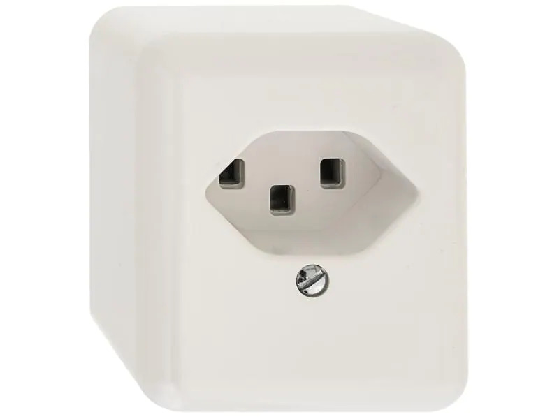 Mica AP-Steckdosen 1x T23