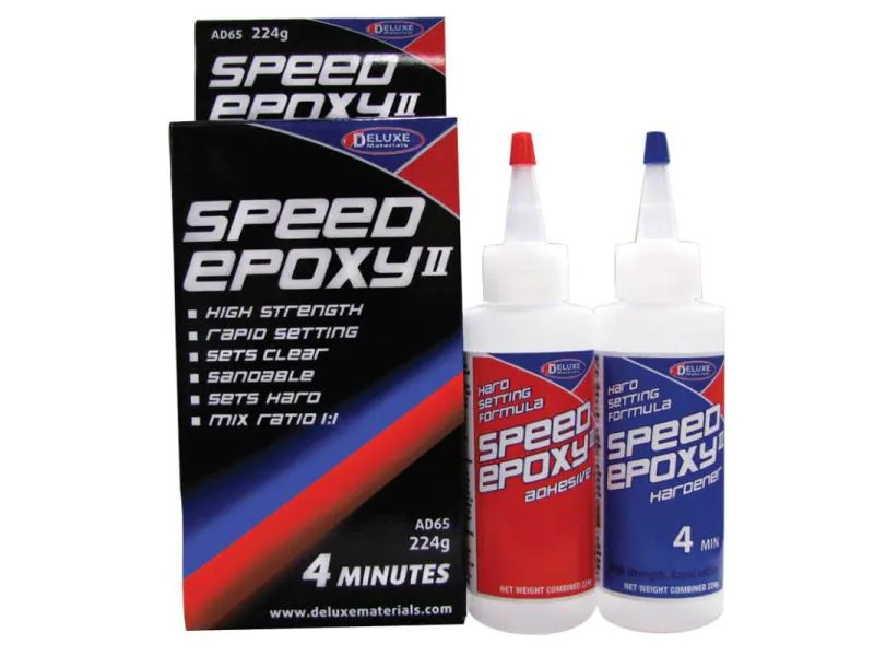 Deluxe Materials Modellbauklebstoff Speed Epoxy II 4 min 224 g