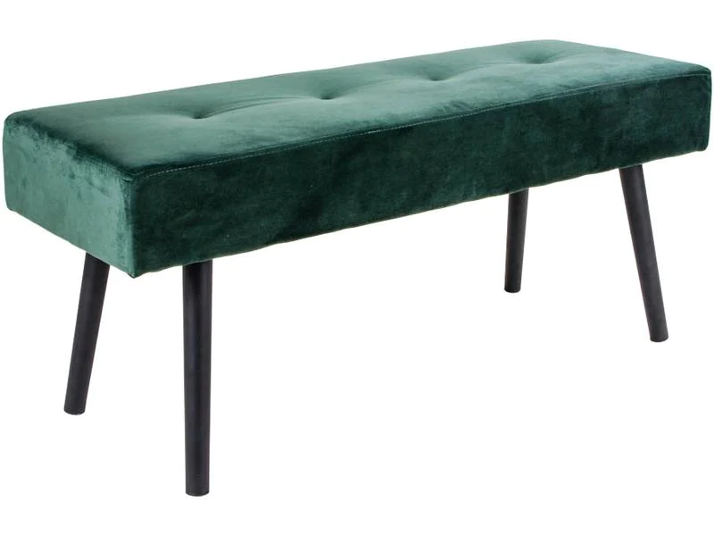 House Nordic Bank Skiby 100 x 44 cm, Grün/Schwarz