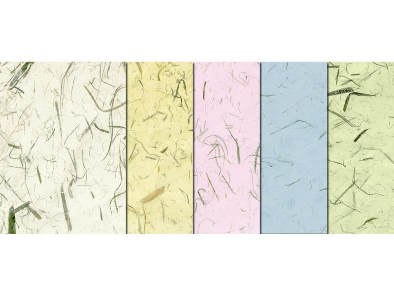 URSUS Bastelpapier Bambus 23 x 33 cm, 35 g/m², 5 Blatt