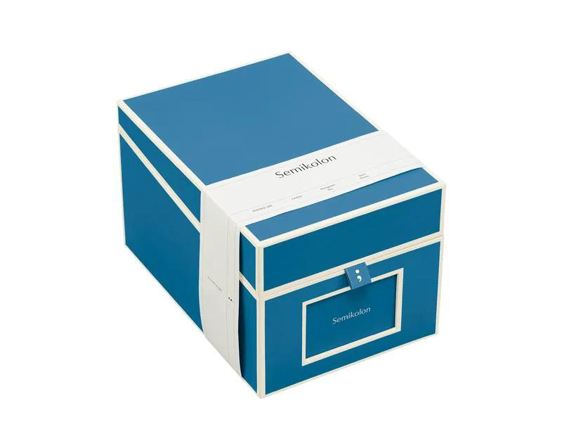 Semikolon Fotobox Blau