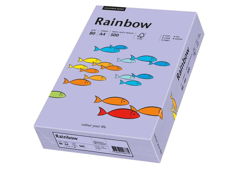 Rainbow Kopierpapier Rainbow 80 g/m² A4, Violett