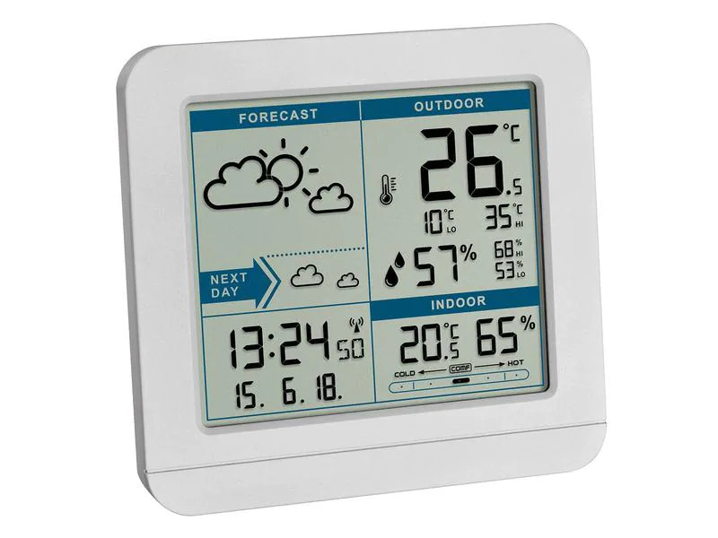 TFA Dostmann Wetterstation Sky Weiss
