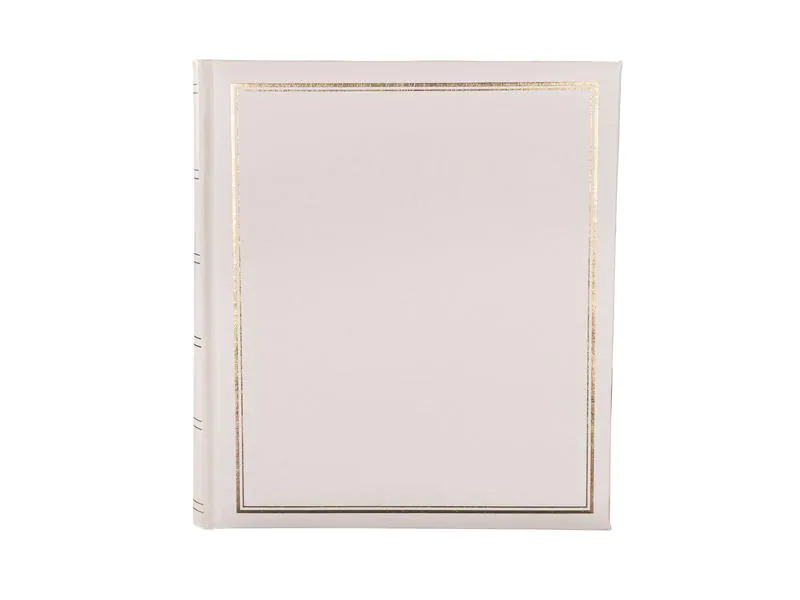 Dörr Fotoalbum Jumbo Album Big Vinyl 29 x 33 cm, Weiss