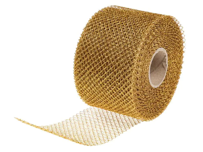 Pattberg Geschenkband Siena 7.2 cm x 20 m, Gold