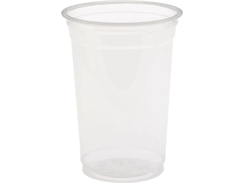 BioPak Einwegbecher Crystal 300 ml, 65 Stück, Transparent