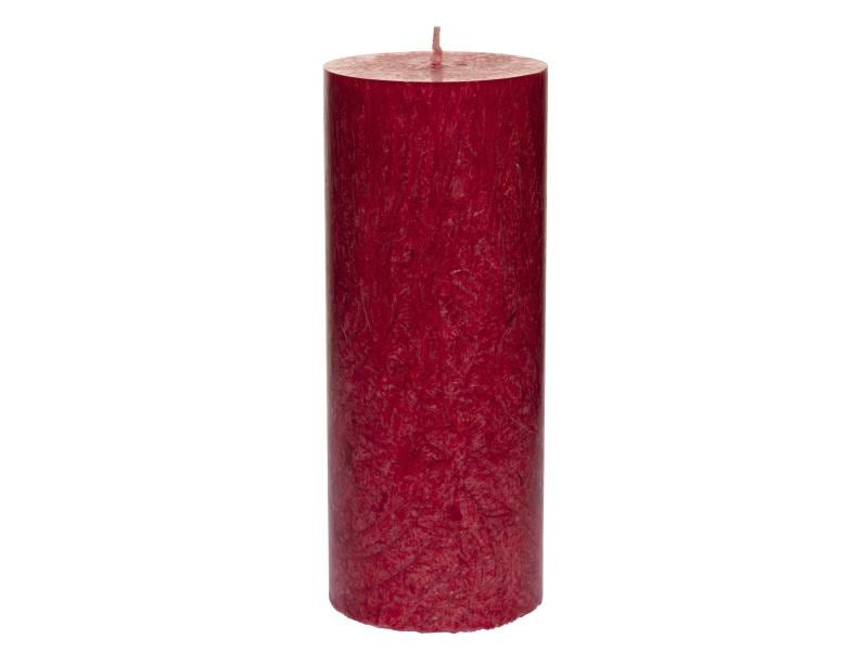 Herzog Kerzen AG Stumpenkerze Kristallo Alto 15 cm Rubin