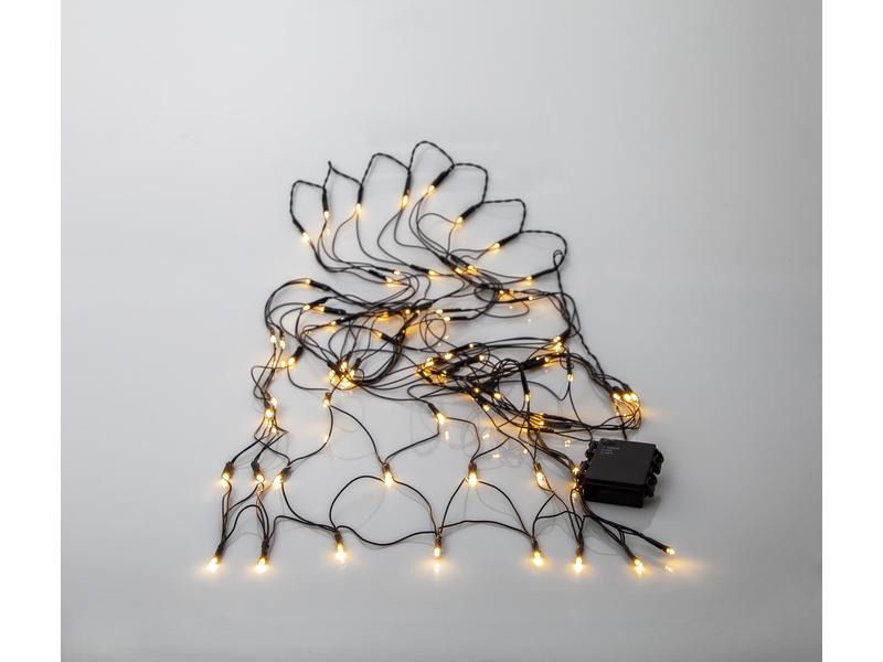 Star Trading LED-Lichternetz Dura String, 80 LED, 150 cm