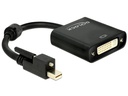Delock Adapter Mini-Displayport - DVI, 4K, aktiv, verschraubbar