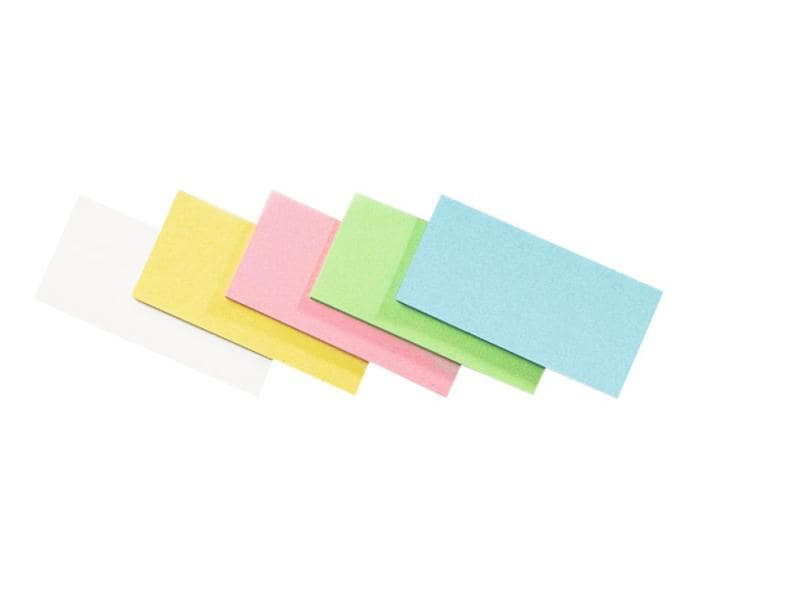 Legamaster Moderationskarten 9.5 x 20 cm 500 Stück, farblich assortiert