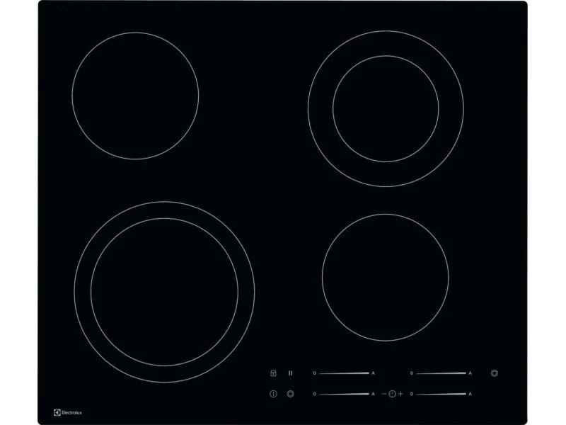 Electrolux Glaskeramik-Kochfeld GK58TSO Flächenbündig