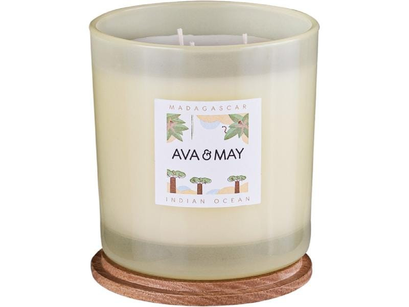 AVA &amp; MAY Duftkerze Madagaskar Gross, 500 g