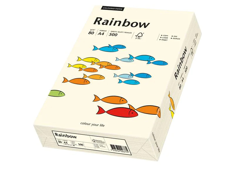 Rainbow Kopierpapier Rainbow 80 g/m² A4, Hellchamois