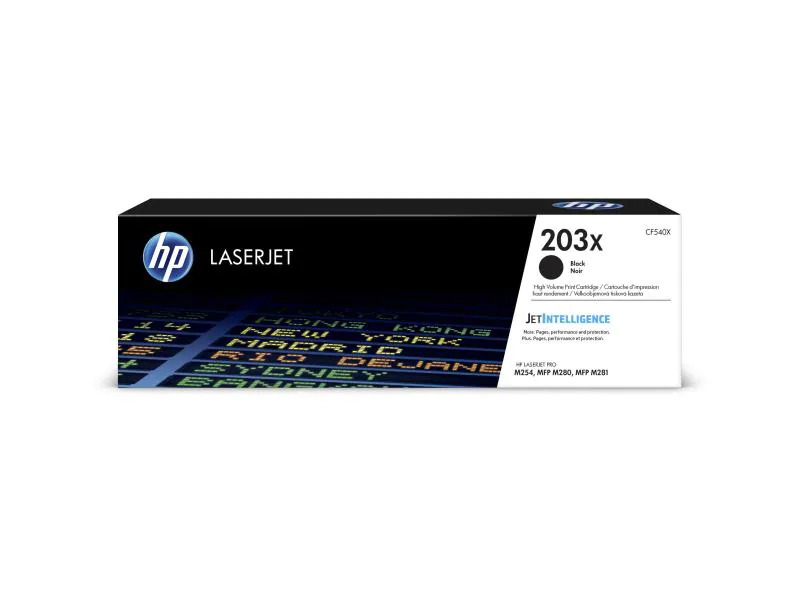 HP Toner Nr. 203X (CF540X) Black