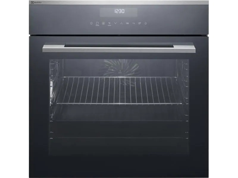 Electrolux Einbaubackofen EB6GL40CN Schwarz/Silber A+