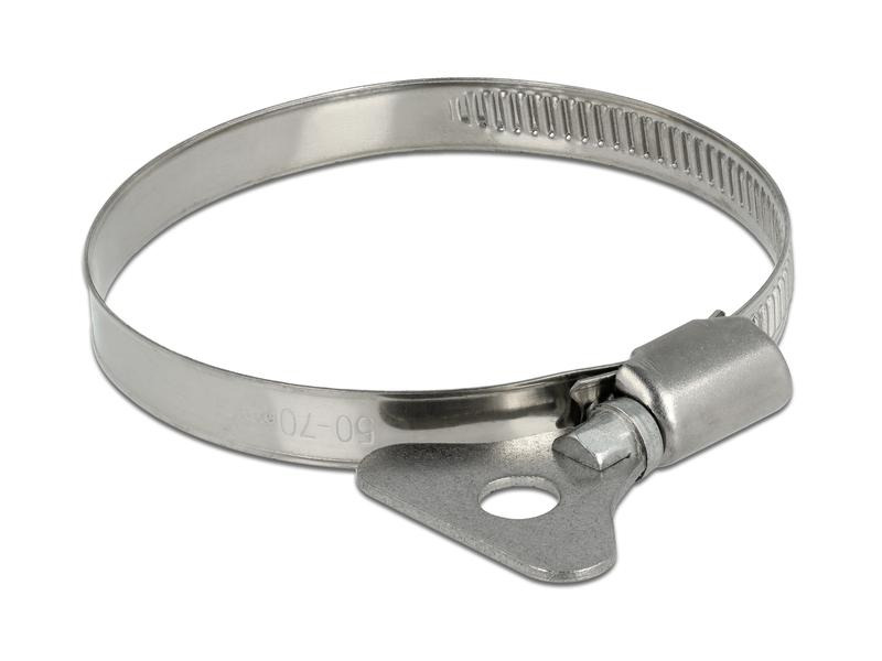 Delock Schlauchschellen-Set 50-70 mm 10 Stück