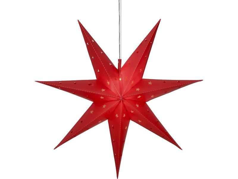 Star Trading Hänger Alice Stern, 60 cm, Rot