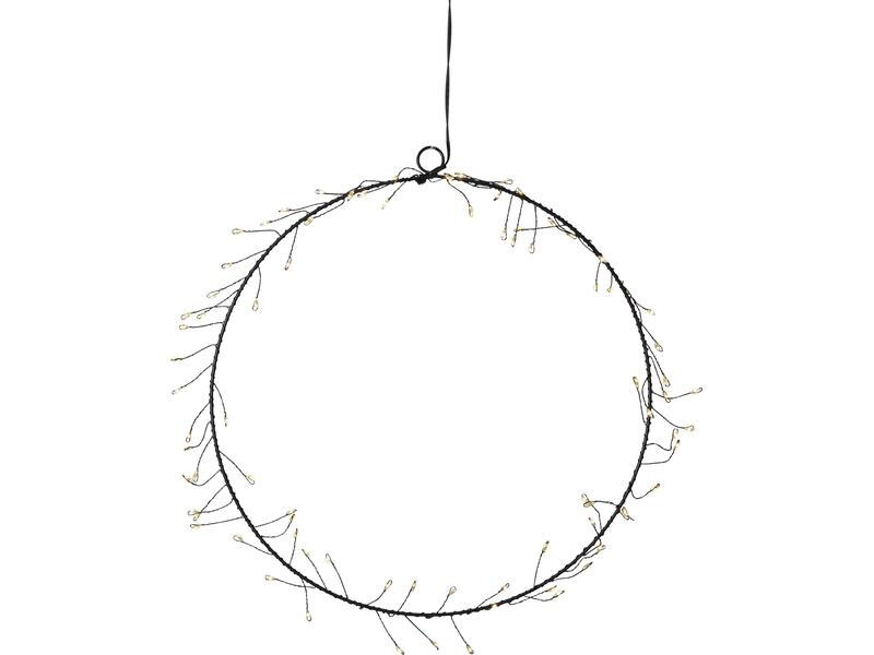 Star Trading LED-Weihnachtskranz Nike 30 cm Ø Indoor
