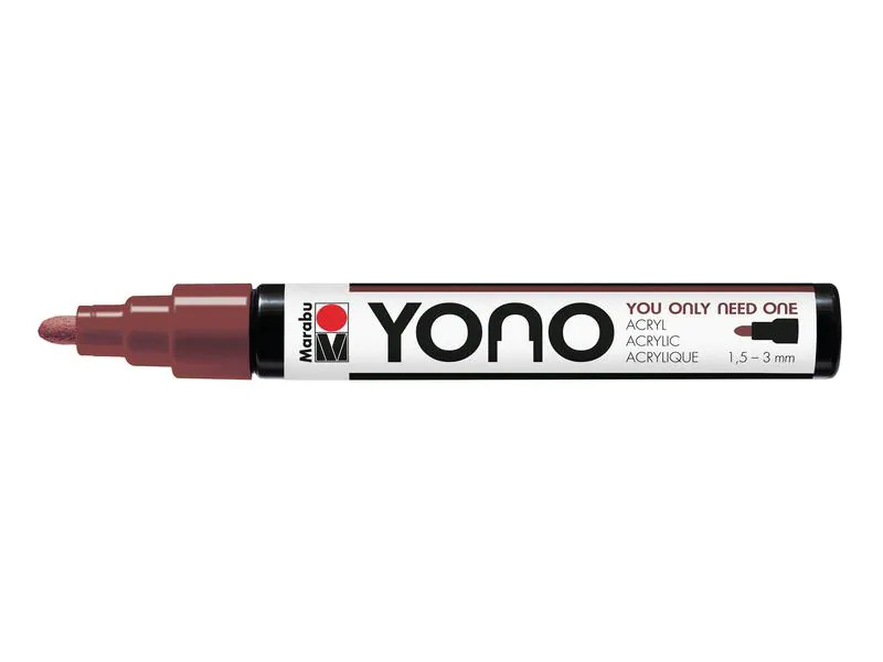 Marabu Acrylmarker YONO 1.5 - 3 mm Braun