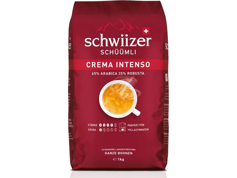 Schwiizer Kaffeebohnen Crema Intenso 1 kg