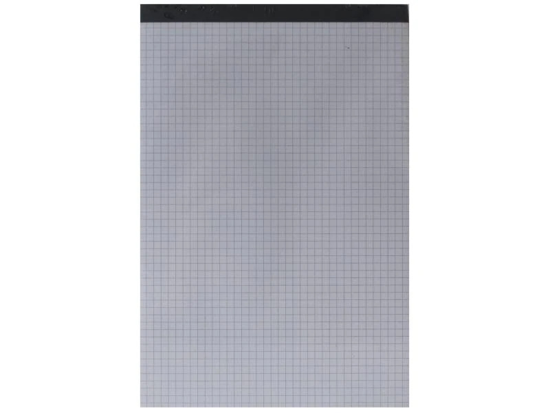 Office Notizblock A5 100 Blatt, Kariert, 2 Stück