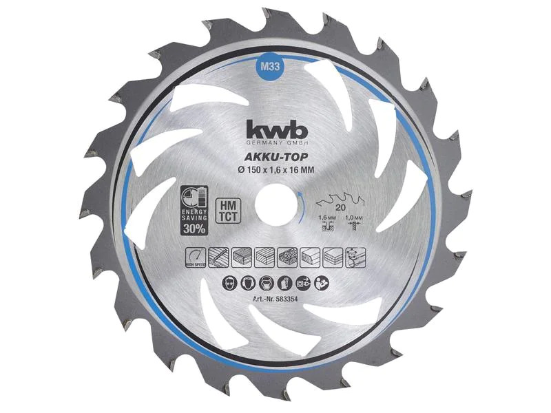kwb Kreissägeblatt Hartmetall Ø 150 x 16 mm