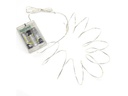 Konstsmide LED Lichterkette Angel Hair 3.9 m 40, LED Silber