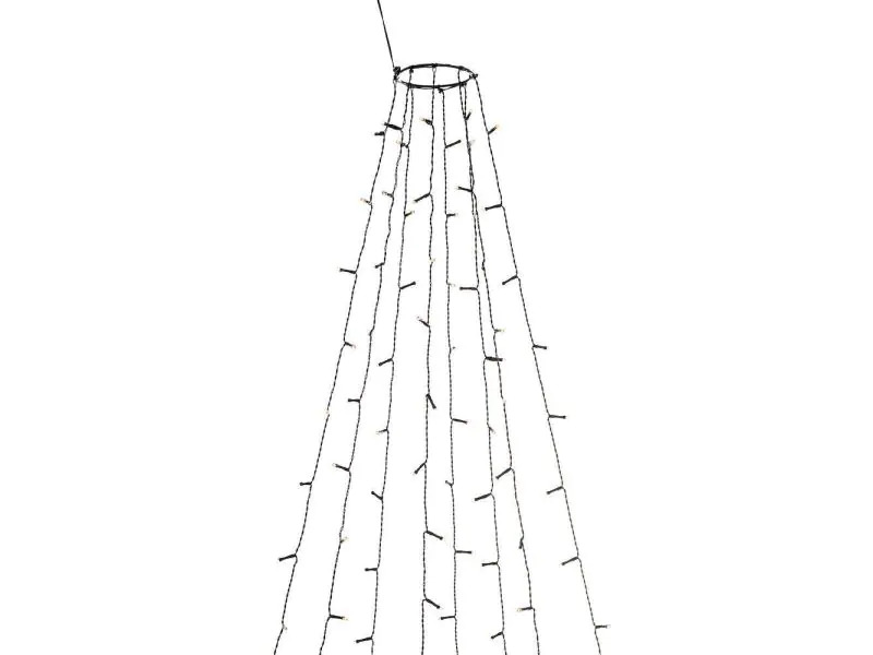 Konstsmide LED Baummantel mit Ring, 560 LED, 5.6 m, Outdoor