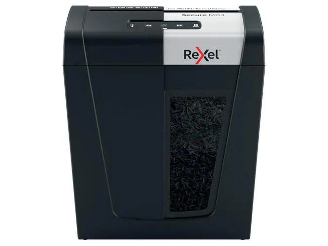Rexel Aktenvernichter Secure MC4 P-5, 4 Seiten