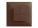 Feller Smart Light Control  für Philips Hue EDIZIOdue AP coffee