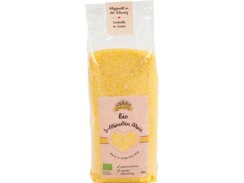 Leib und Gut Bio 3-Minuten Mais 500 g
