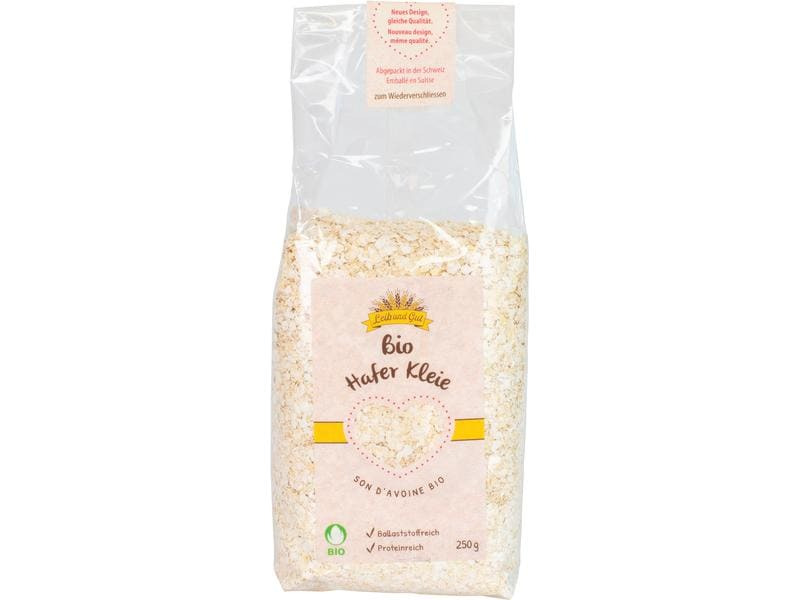 Leib und Gut Bio Haferkleie ausgewalzt 250 g
