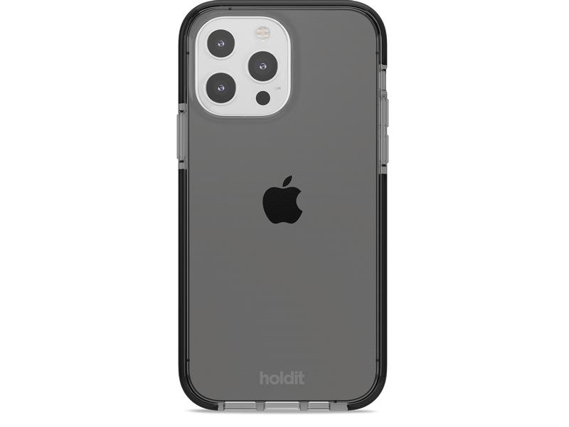 Holdit Back Cover Seethru iPhone 13 Pro Max Schwarz