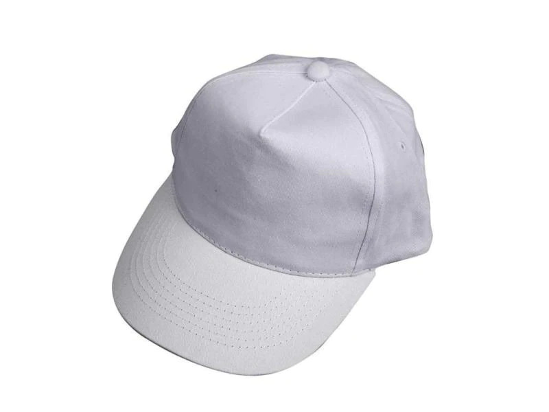 Creativ Company Baseball-Cap 49.5-56 cm Baumwolle, Weiss