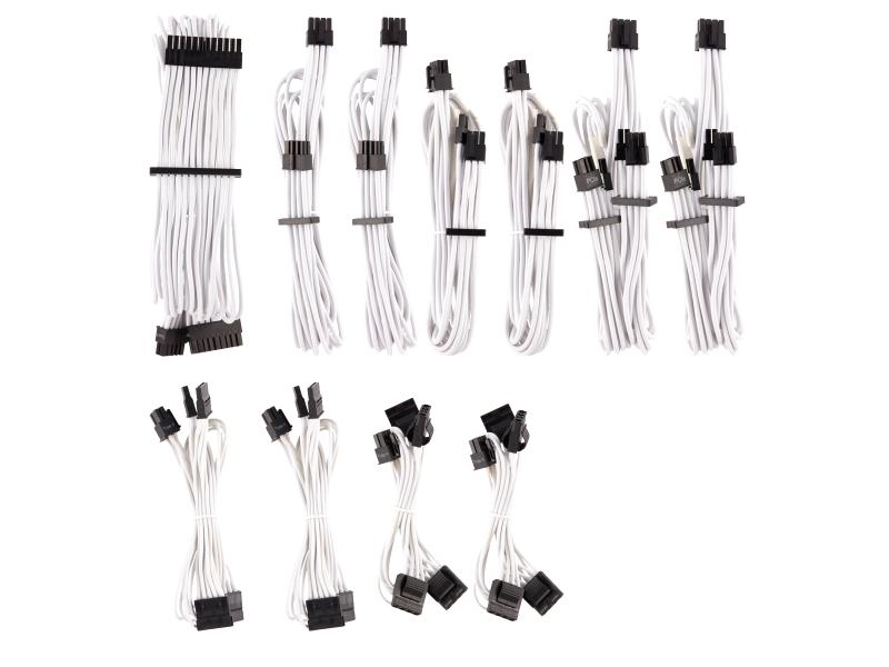 Corsair Stromkabel Premium Pro-Kit Typ 4 Gen 4 Weiss