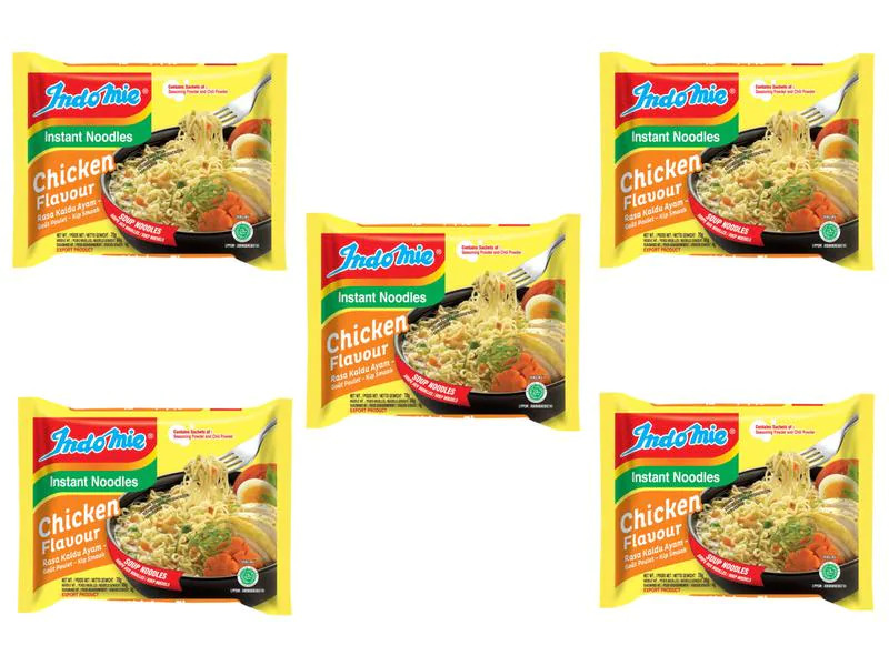 Indomie Noodles Chicken 5 x 70 g